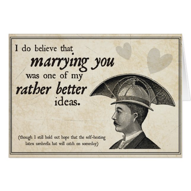 Steampunk Wedding Cards (Front Horizontal)