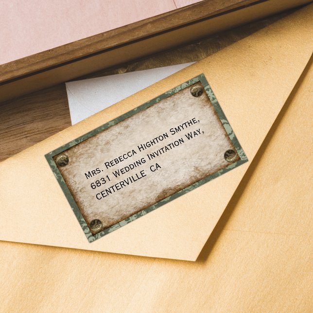 Steampunk Wedding Label (Creator Uploaded)