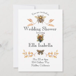 Steampunk Wedding Shower Invitation