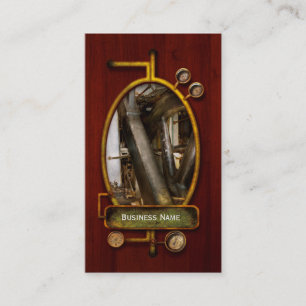 Steampunk - Wheels of progress Business Card