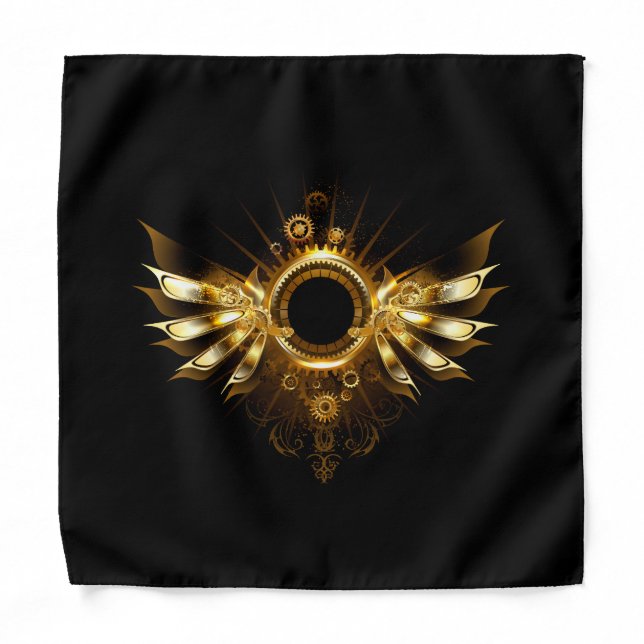 Steampunk wings bandana (Front)