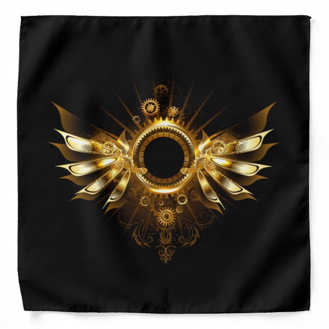 Steampunk wings bandana (Front)