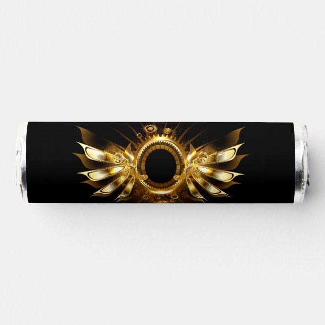 Steampunk wings breath savers® mints (Front)