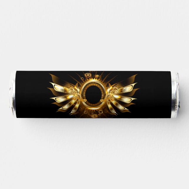 Steampunk wings breath savers® mints (Front)