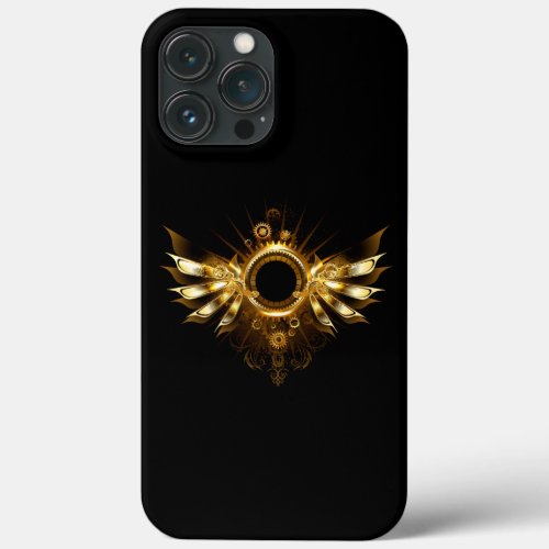 Steampunk wings iPhone 13 pro max case
