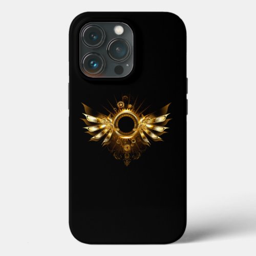 Steampunk wings iPhone 13 pro case