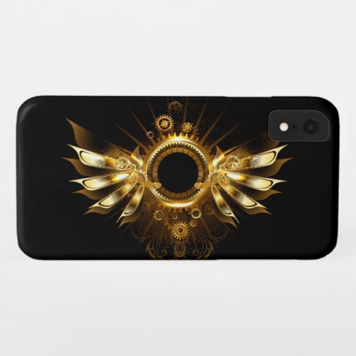 Steampunk wings iPhone XR case