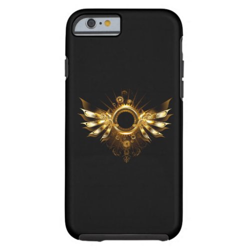 Steampunk wings tough iPhone 6 case
