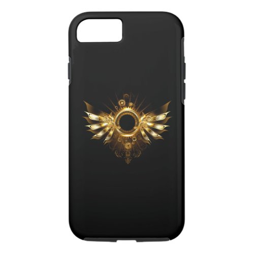 Steampunk wings iPhone 87 case