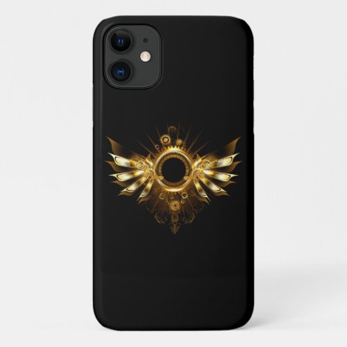 Steampunk wings iPhone 11 case