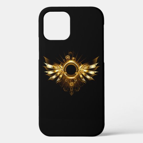 Steampunk wings iPhone 12 pro case