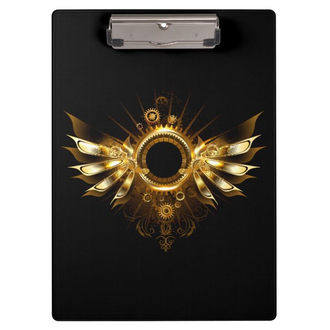 Steampunk wings clipboard (Front)