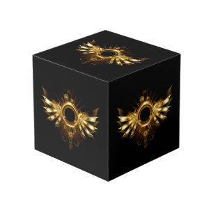 Steampunk wings cube