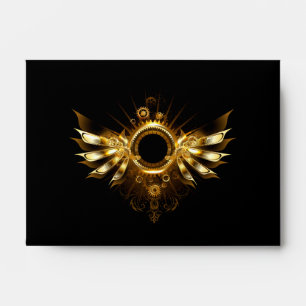 Steampunk wings envelope