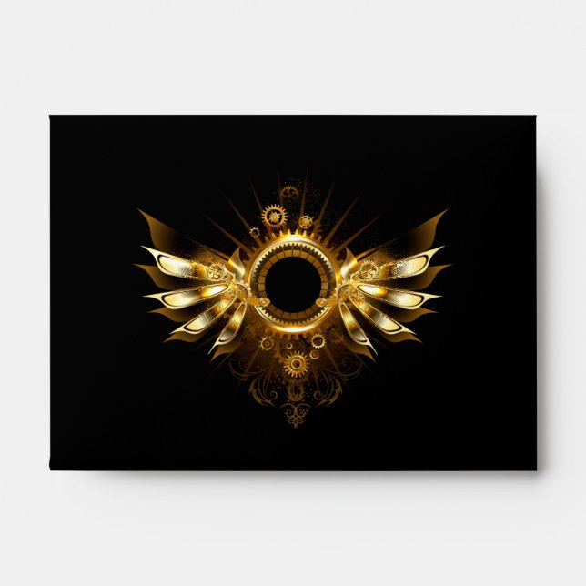 Steampunk wings envelope (Front)