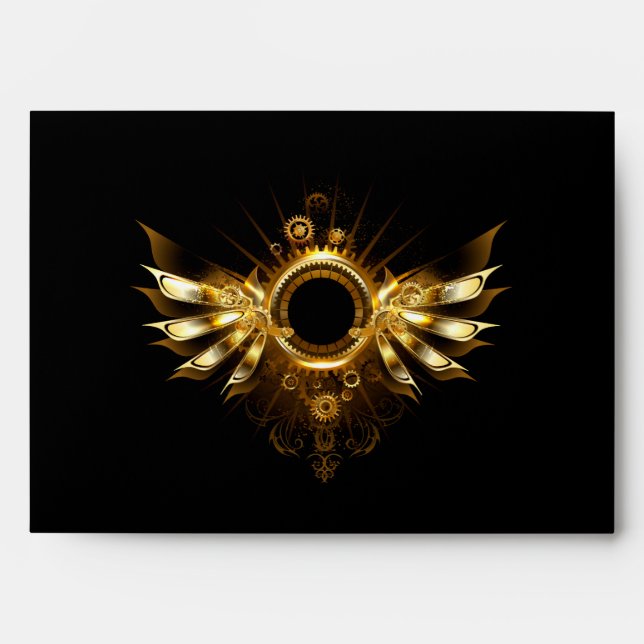 Steampunk wings envelope (Front)