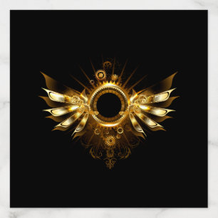 Steampunk wings envelope liner