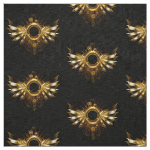 Steampunk wings fabric