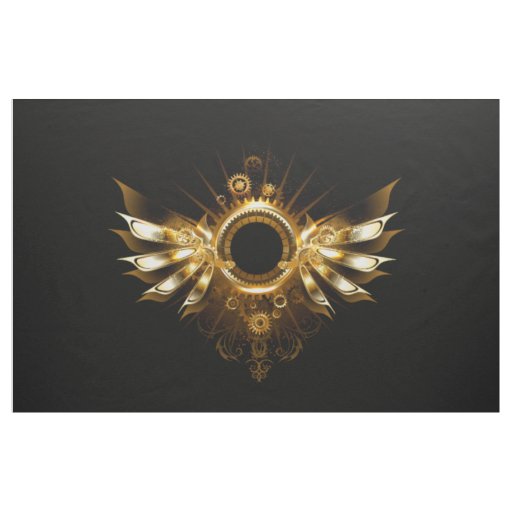 Steampunk wings fabric