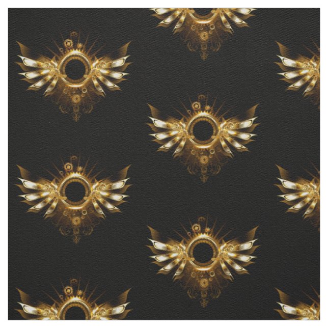 Steampunk wings fabric (Swatch)
