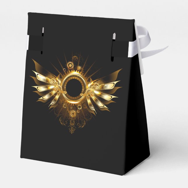 Steampunk wings favor boxes (Back Side)