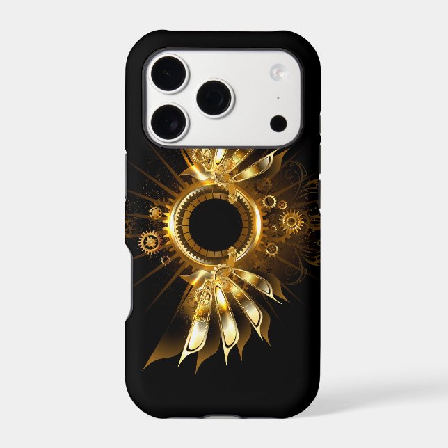 Steampunk wings iphone case (Back)