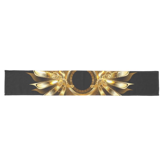 Steampunk wings long table runner (Horizontal)