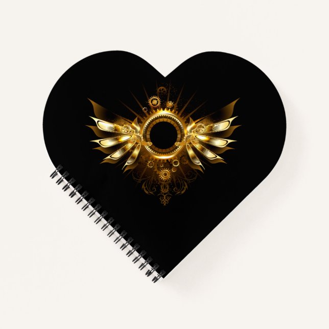 Steampunk wings notebook (Front)