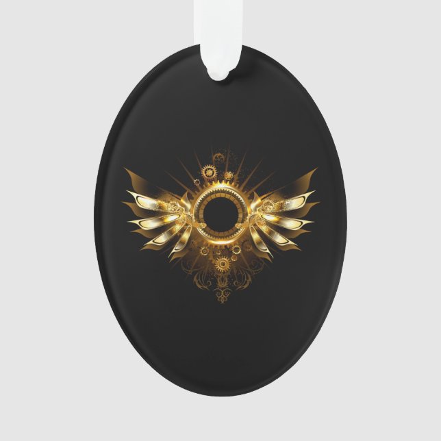 Steampunk wings ornament (Front)