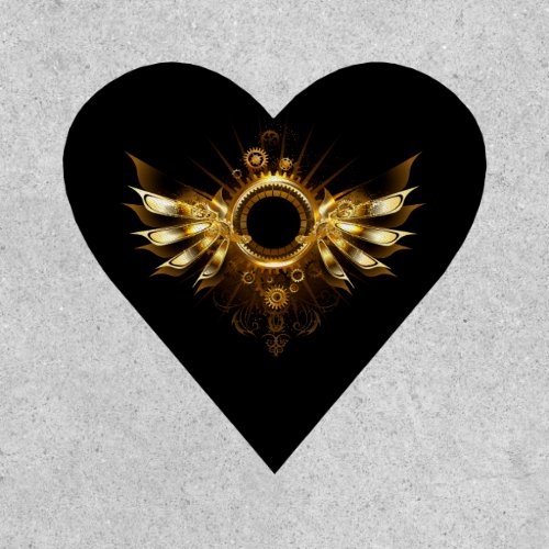 Steampunk wings patch