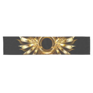 Steampunk wings short table runner