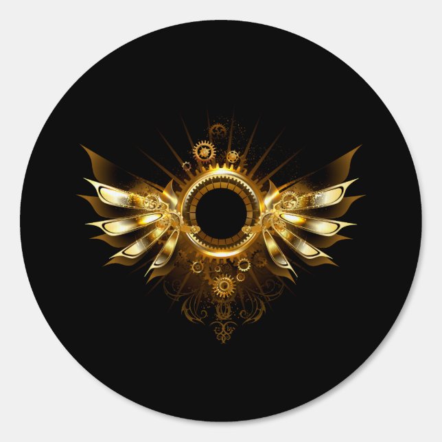 Steampunk wings sign (Front)