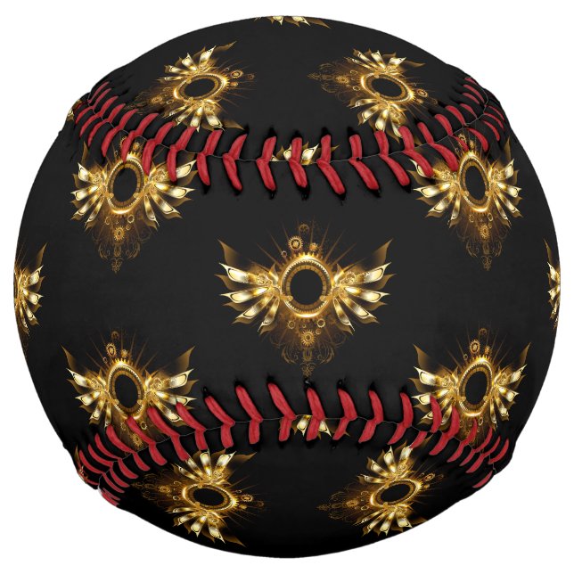 Steampunk wings softball (Front)