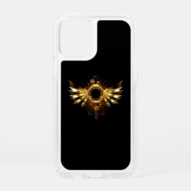 Steampunk wings speck iPhone 12 mini case (Front)