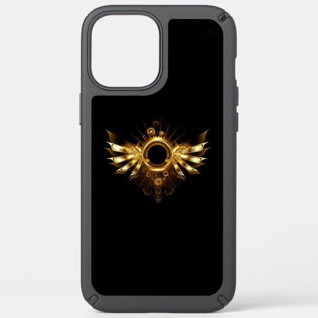 Steampunk wings speck iPhone 12 pro max case (Front)