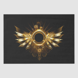 Steampunk wings tissue paper