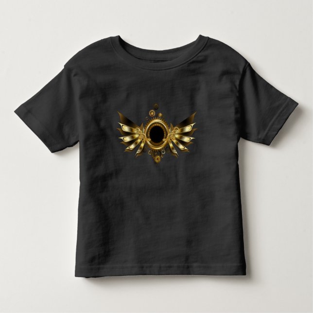 Steampunk wings toddler t-shirt (Front)
