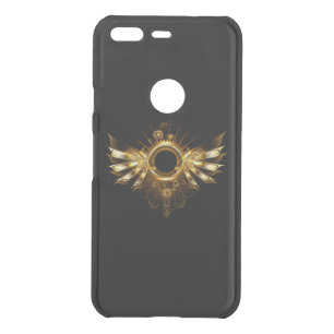 Steampunk wings uncommon google pixel case
