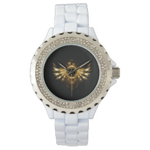Steampunk wings watch