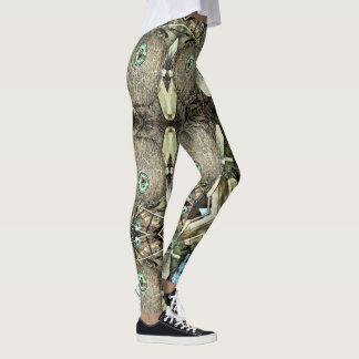 STEAMPUNK WIRE ROLL LEGGINGS