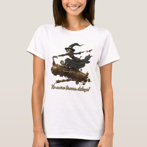 Steampunk Witch T_Shirt