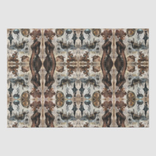 Steampunk women tissue paper