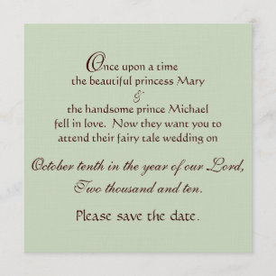 Steampunk & Yellow Roses Save The Date