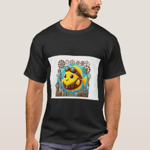 Steampunk Yellow Tang T-Shirt