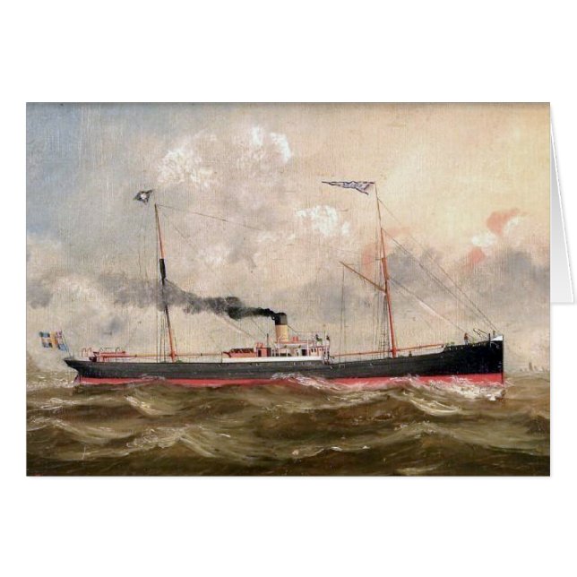 Steamship Louise 1800s Cards (Front Horizontal)