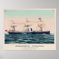 Steamship Victoria of the Anchor Line, 1876