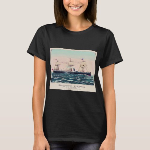 Steamship Victoria of the Anchor Line 1876 T_Shirt