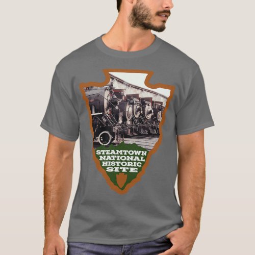 Steamtown National Historic Site arrowhead 1 T_Shirt
