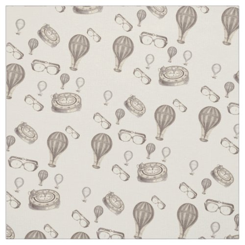 Steamunk dream objects fabric