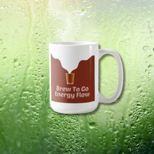  Steamy Illustration Coffee Mug